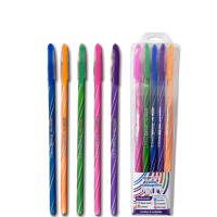 CANETA ESF.WOW FUN 0.7 PERFUMADA C/5 CORES 10295